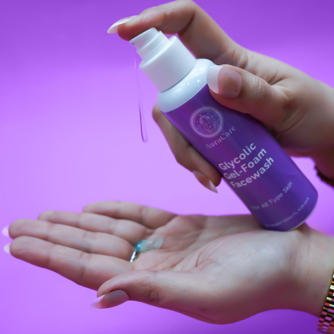 glycolic facewash of auracare