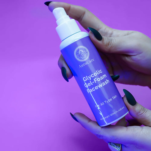 Glycolic Acid 7% Gel-Foam Facewash(Niacinamide2% -PH:3.8-4.2) - AuraCare.pk