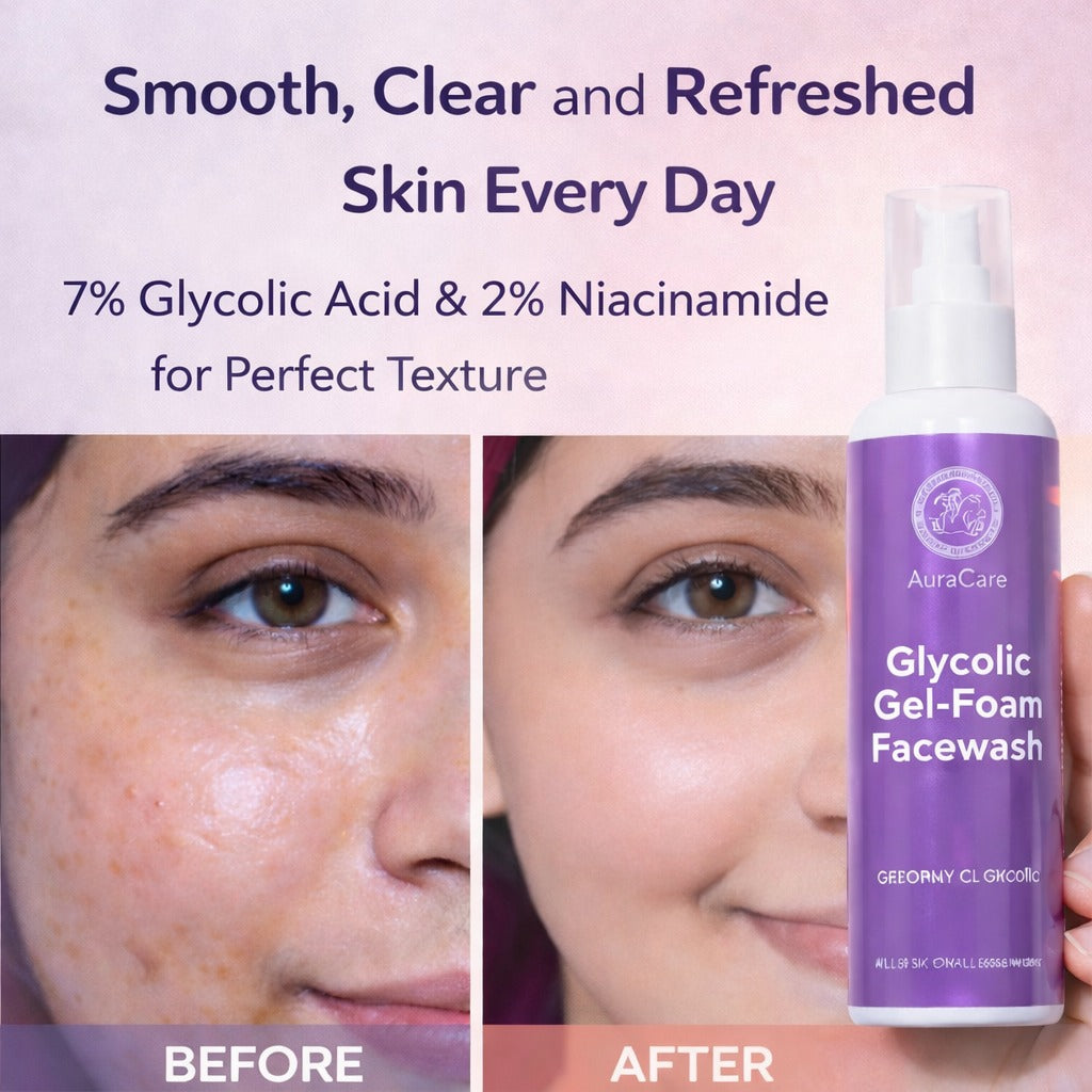 Glycolic Acid 7% Gel-Foam Face Wash (Niacinamide 2%)