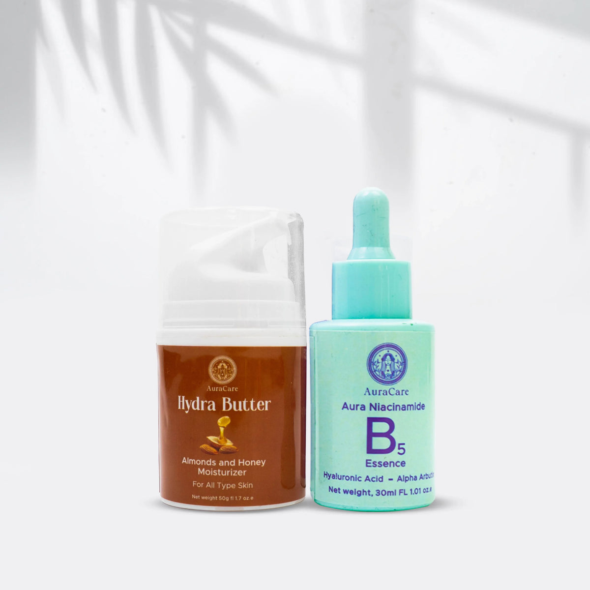 Glass Skin Bundle (Moisturizer+Serum) - AuraCare.pk