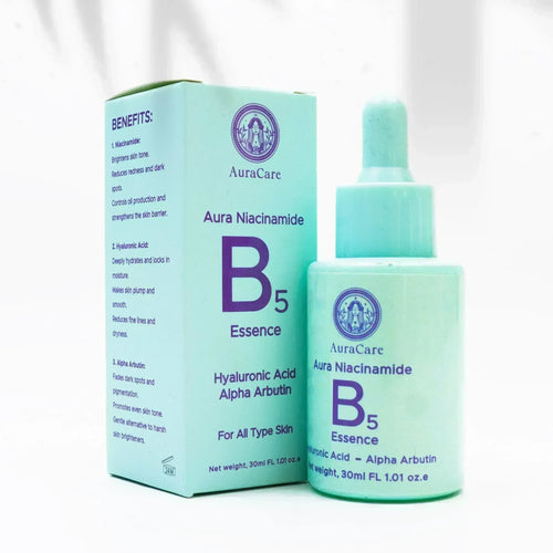 Niacinamide 10% B5 Essence Serum(Alpha Arbutin 2%,Hylarounic Acid) - AuraCare.pk